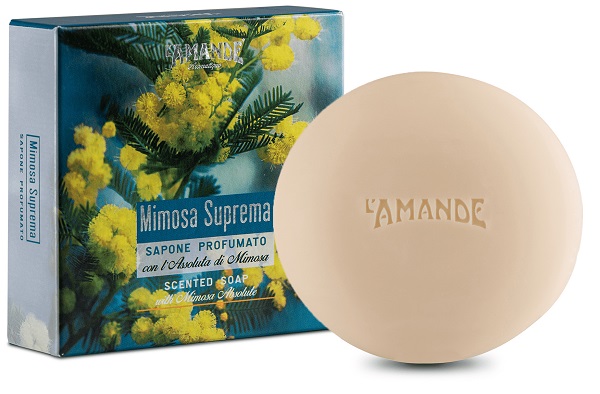 L'AMANDE MIMOSA SUPREMA SAPONE PROFUMATO 150 G - farmascienza.it