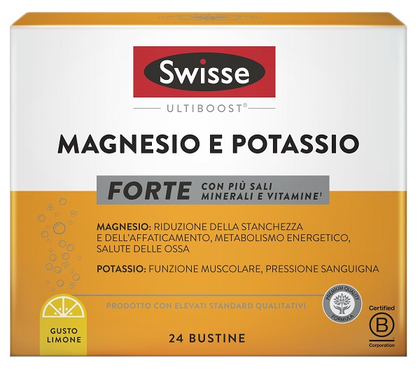 SWISSE MAGNESIO POTASSIO FORTE 24 BUSTINE - farmascienza.it