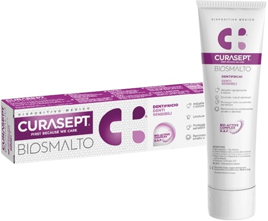 CURASEPT BIOSMALTO DENTIFRICIO DENTI SENSIBILI 75 ML - farmascienza.it