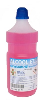 ALCOOL ETILICO DENATURATO 500 ML - farmascienza.it