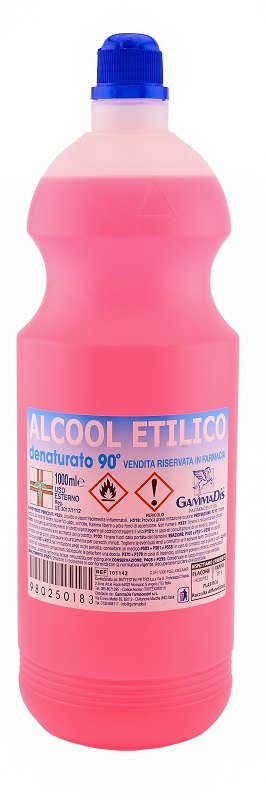 ALCOOL ETILICO DENATURATO 90 GRADI 1 LITRO - farmascienza.it