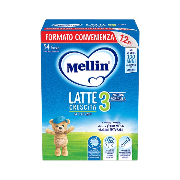 MELLIN LATTE CRESCITA 3 1,2 KG - farmascienza.it
