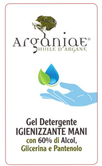 ARGANIAE GEL IGIENIZZANTE MANI 80 ML - farmascienza.it