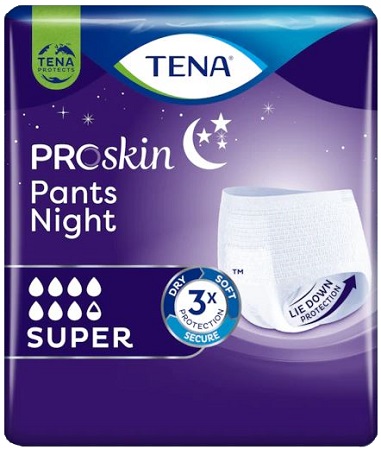 PANNOLONE PULL UP NOTTE TENA PANTS NIGHT M 10 PEZZI - farmascienza.it