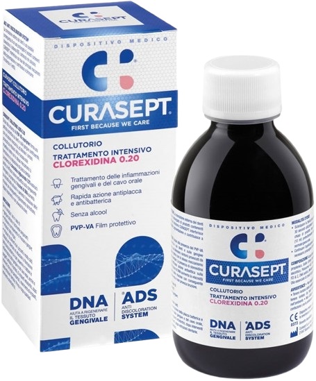 CURASEPT COLLUTORIO 0,20 ADS + DNA 200 ML - farmascienza.it