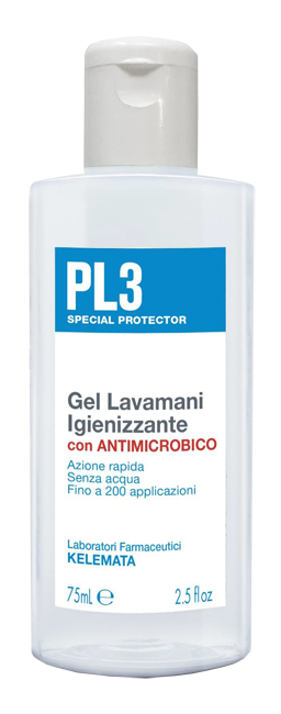 PL3 GEL LAVAMANI IGIENIZZANTE ANTIMICROBICO 75 ML - farmascienza.it