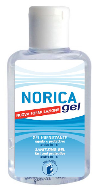 NORICA GEL IGIENIZZANTE MANI NUOVA FORMULAZIONE 80 ML - farmascienza.it