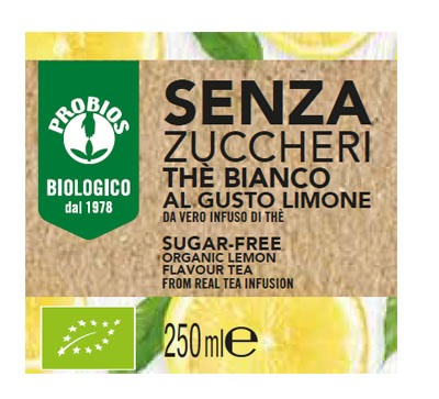 THE' BIANCO LIMONE SENZA ZUCCHERI 250 ML - farmascienza.it