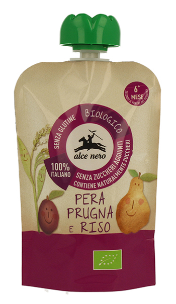 PUREA PERA/PRUGNA/RISO BABY FOOD 100 G - farmascienza.it