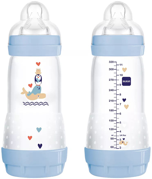 MAM BIBERON EASY START 320 ML 4+ TETTARELLA 3 MASCHIO - farmascienza.it