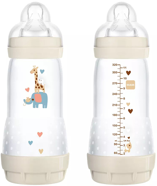 MAM BIBERON EASY START 320 ML 4+ TETTARELLA 3 NEUTRO - farmascienza.it