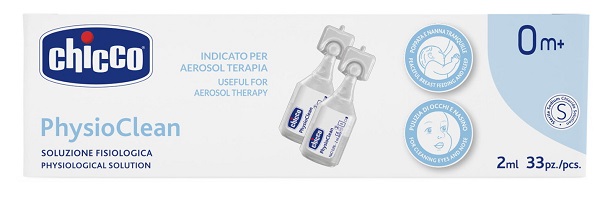 CHICCO SOLUZIONE PHYSIOCLEAN 2 ML 33 PEZZI - farmascienza.it
