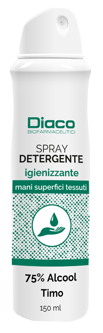SPRAY DETERGENTE IGIENIZZANTE MANI E SUPERFICI SPRAY 150 ML - farmascienza.it