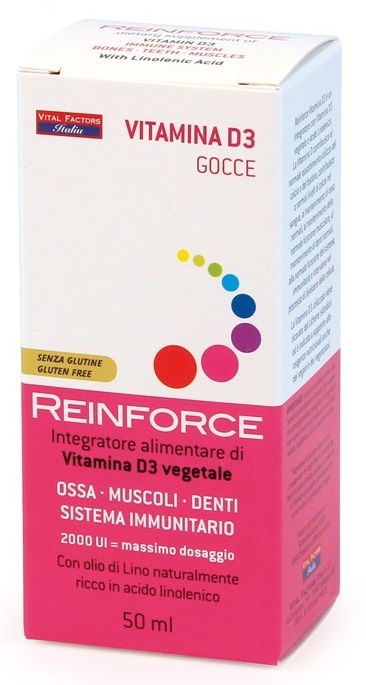 REINFORCE VITAMINA D3 GOCCE 50 ML - farmascienza.it