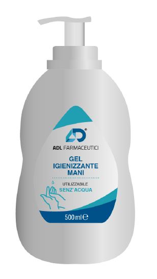 ADL FARMACEUTICI GEL IGIENIZZANTE 500 ML - farmascienza.it