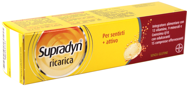 SUPRADYN RICARICA 15 COMPRESSE EFFERVESCENTI - farmascienza.it
