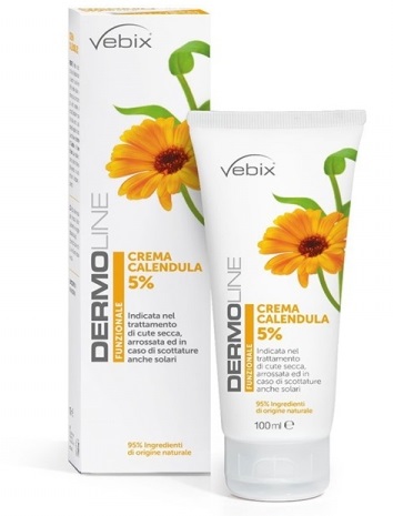 DERMOLINE CREMA VISO MANI CALENDULA 5% 100 ML - farmascienza.it