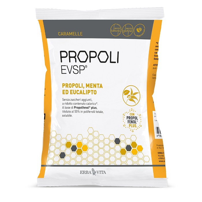 PROPOLI EVSP CARAMELLE PROPOLI MENTA EUCALIPTO 65 G - farmascienza.it