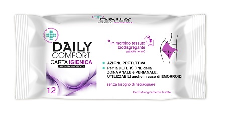 DAILY COMFORT CARTA IGIENICA 12 PEZZI - farmascienza.it