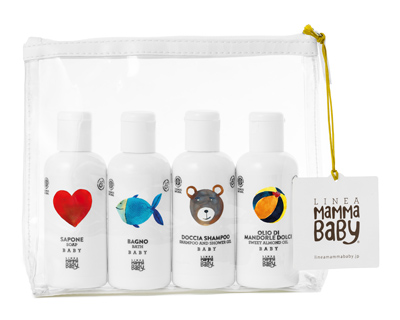 MAMMABABY POCHETTE COSMOS NATURAL 4 FLACONI 100 ML - farmascienza.it
