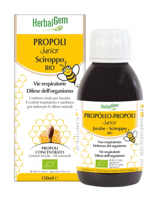 HERBALGEM BIO SCIROPPO JUNIOR 150 ML - farmascienza.it