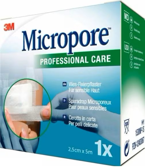 CEROTTO IN CARTA 3M MICROPORE SURGICAL TAPE M5X25MM REFILL - farmascienza.it