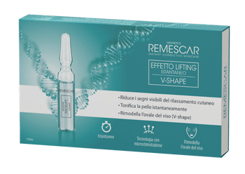 REMESCAR EFFETTO LIFTING ISTANTANEO V-SHAPE 5 FIALE X 2 ML - farmascienza.it