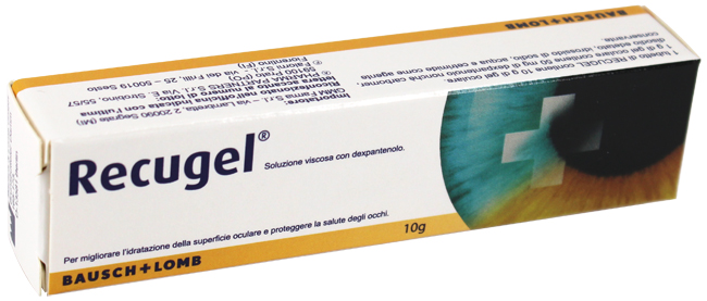 RECUGEL GEL OCULARE DEXAPANTENOLO TUBETTO 10 G - farmascienza.it