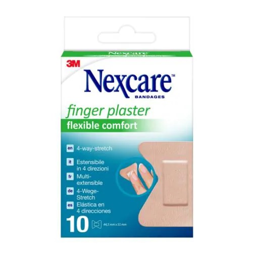 CEROTTO PREPARATO NEXCARE FINGER PLASTERS NFP001W 44,5X51 MM - farmascienza.it