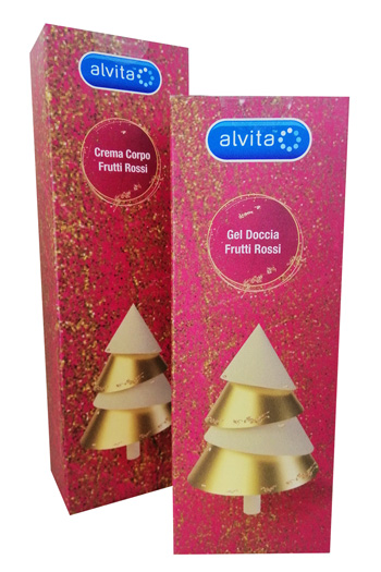 ALVITA GEL DOCCIA NATALE FRUTTI ROSSI 300 ML - farmascienza.it