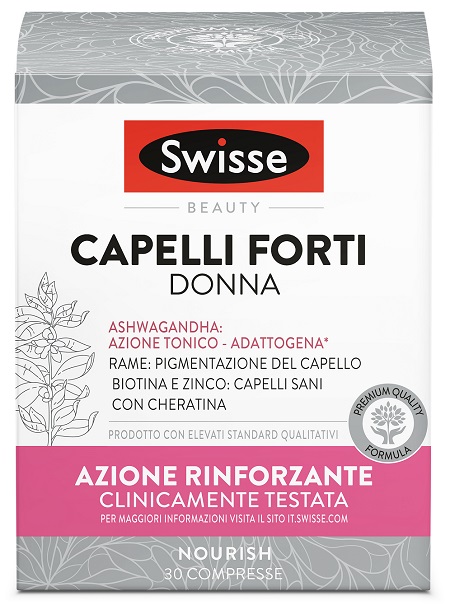 SWISSE CAPELLI FORTI DONNA 30 COMPRESSE - farmascienza.it