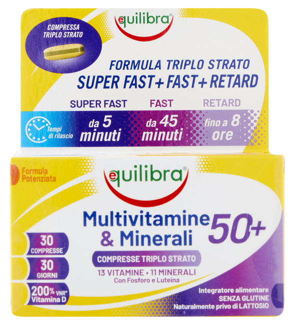 MULTIVITAMINE&MINERALI 50+ 30 COMPRESSE - farmascienza.it