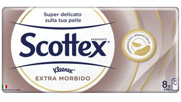 SCOTTEX EXTRA MORBIDO FAZZOLETTI 8 PEZZI - farmascienza.it