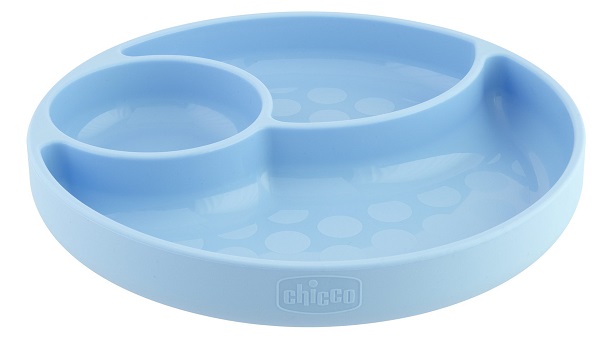 CHICCO PIATTO SILICONE VENTOSA BLU - farmascienza.it