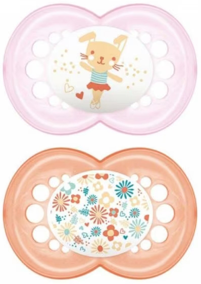 MAM SUCCHIETTO ORIGINAL 16+ SILICONE FEMMINA 2 PEZZI - farmascienza.it