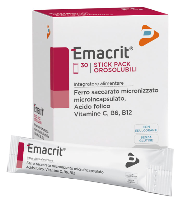 EMACRIT OROSOLUBILE 30 STICK PACK - farmascienza.it