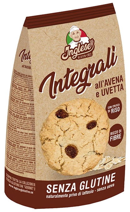 INGLESE BISCOTTI AVENA UVETTA 300 G - farmascienza.it