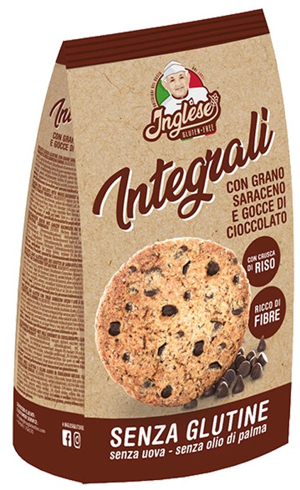 INGLESE BISCOTTI AL GRANO SARACENO CON GOCCE DI CIOCCOLATO 300 G - farmascienza.it