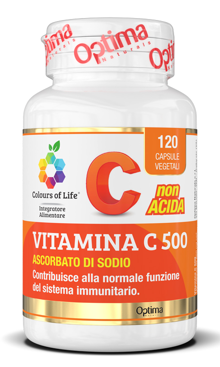 COLOURS OF LIFE VITAMINA C 500 120 CAPSULE VEGETALI 900 MG - farmascienza.it