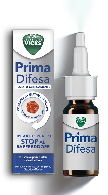 VICKS PRIMA DIFESA MICROGEL SPRAY NASALE IN MICROGEL 15 ML - farmascienza.it