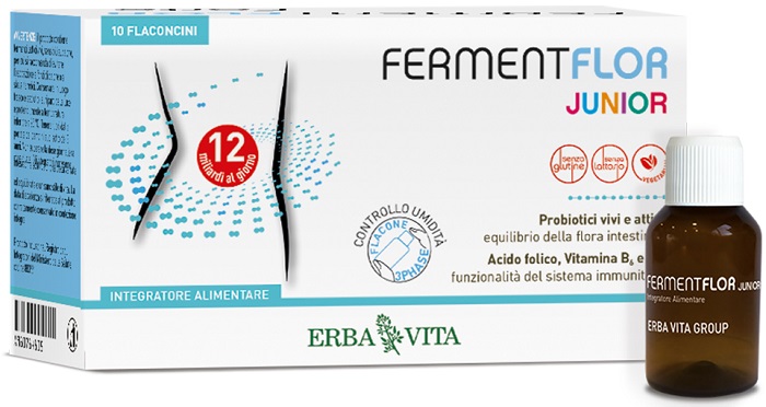 FERMENTFLOR JUNIOR 10 FLACONCINI - farmascienza.it