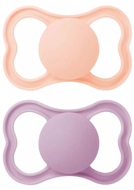 MAM AIR SUCCHIETTO 16+ MESI SILICONE FEMMINA 2 PEZZI - farmascienza.it