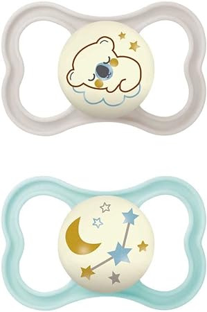 MAM AIR NIGHT SUCCHIETTO 16+ MESI SILICONE NEUTRO 2 PEZZI - farmascienza.it