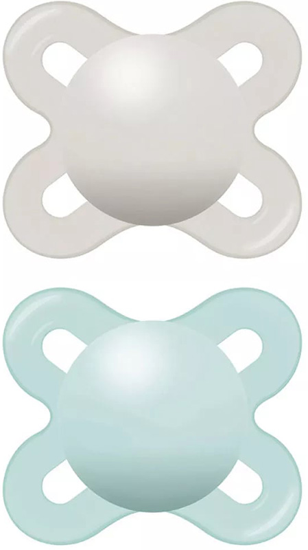 MAM SUCCHIETTO ORIGINAL START 0-2 MESI SILICONE NEUTRO 2 PEZZI - farmascienza.it