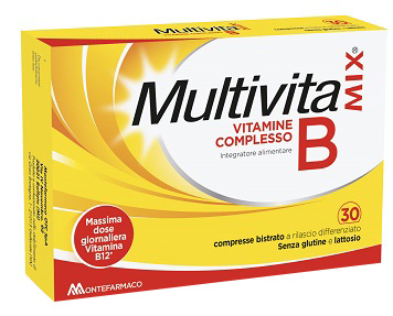 MULTIVITAMIX VIT COMPLESSO B 30 COMPRESSE BISTRATO - farmascienza.it
