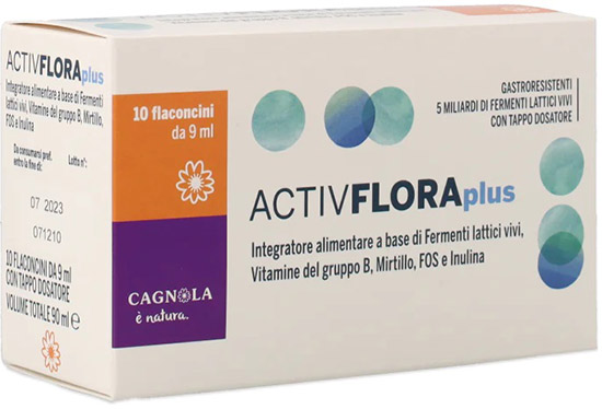 ACTIV FLORA PLUS 10 FLACONCINI X 9 ML - farmascienza.it
