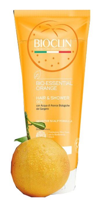 BIOCLIN BIO ESSENTIAL ORANGE HAIR & SHAMPOO 200 ML - farmascienza.it