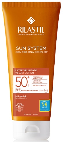 RILASTIL SUN SYSTEM PHOTO PROTECTION TERAPY SPF 50+ LATTE VELLUTANTE 200 ML - farmascienza.it