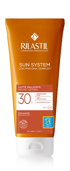RILASTIL SUN SYSTEM PHOTO PROTECTION TERAPY LATTE VELLUTANTE SPF 30 200 ML - farmascienza.it