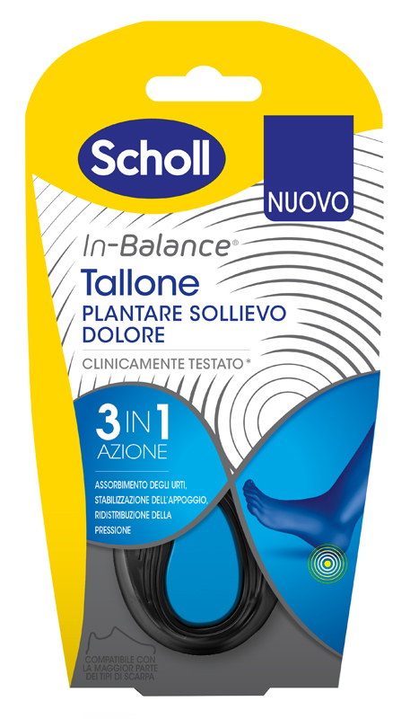 SCHOLL PLANTARE TALLONE M 2 PEZZI - farmascienza.it